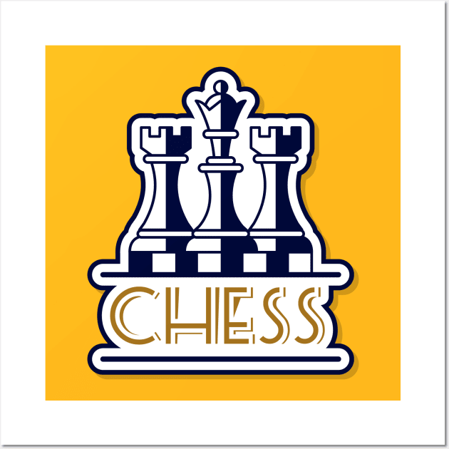 Chess pieces Wall Art by Choulous79